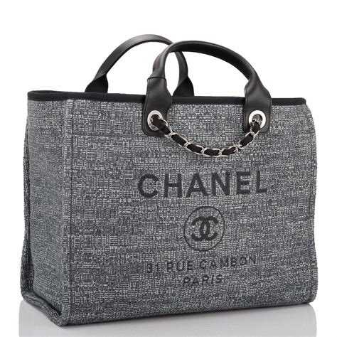 chanel deauville tote for sale|chanel deauville medium tote.